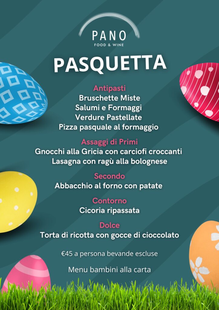 Pasquetta 2025 da RIstorante Pano a Roma